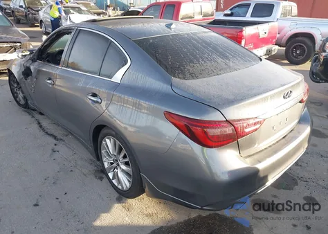 2018 Infiniti Q50 3.0T Sport from USA, damaged, VIN JN1EV7AP7JM354543